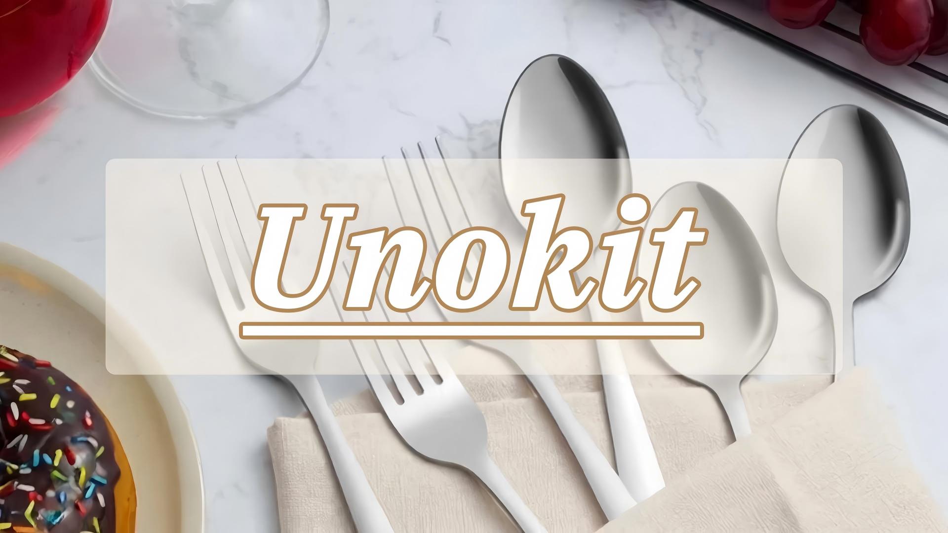 Amazon.com: Unokit 24-Piece Tea Spoons Set Silverware - 6.7 inch